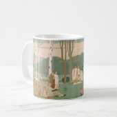 Familienurlaub - Ein Tag im Park, alte Zeiten Kaffeetasse (Vorderseite Links)