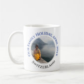Familienurlaub Erinnerungen Souvenir Kaffeetasse (Links)