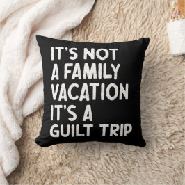 Familienurlaub Es ist eine Gildenreise, die sich m Kissen