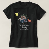 Familienurlaub Feiern Foto Masking T-Shirt (Design vorne)