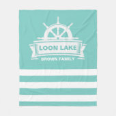 Familienurlaub Fleecedecke (Vorderseite)