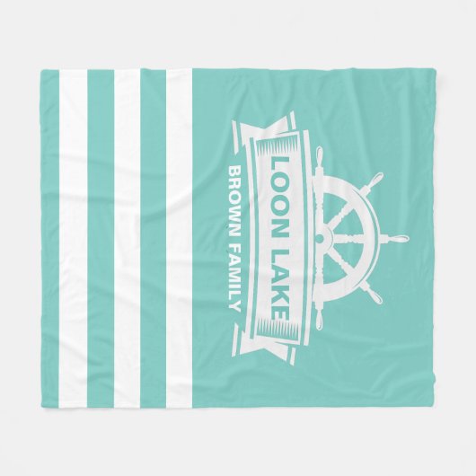 Familienurlaub Fleecedecke (Vorderseite (Horizontal))