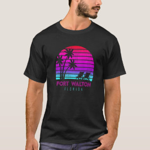 Familienurlaub Florida Fort Walton Sunset Beach T-Shirt