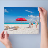 Familienurlaub Flyer (Hand)