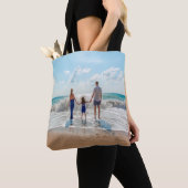 Familienurlaub Foto Sommerstrand Tasche (Von Nahem)