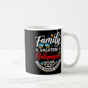 Familienurlaub Galapagos 2025 passende Kreuzfahrtf Kaffeetasse