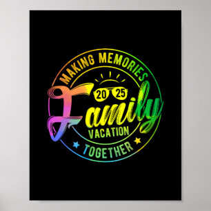 Familienurlaub gemeinsam Erinnerungen schaffen 202 Poster