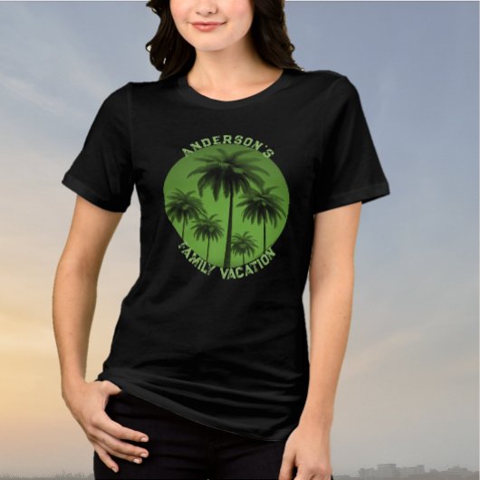 Familienurlaub Grafik T - Shirt Tri-Blend-Shirt