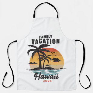 Familienurlaub Hawaii 2026 Tropisch Schürze