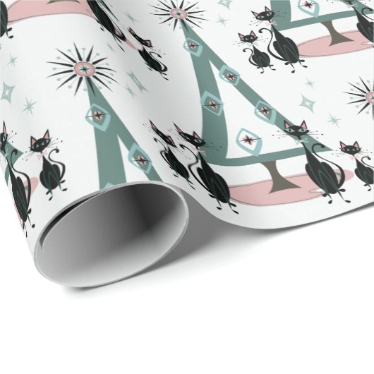 Familienurlaub im Mittelalter Geschenkpapier (Rolleneckpunkt)