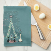 Familienurlaub im Mittelalter ©studioxtin Geschirrtuch (Viertel Falte)