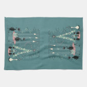 Familienurlaub im Mittelalter ©studioxtin Geschirrtuch (Horizontal)