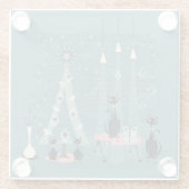 Familienurlaub im Mittelalter ©studioxtin Glasuntersetzer (Rückseite)