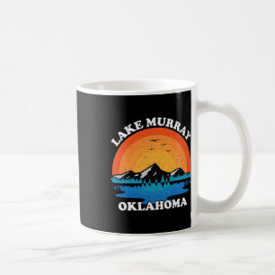 Familienurlaub im Retro-Stil Oklahoma Lake Murray Kaffeetasse