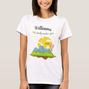 Familienurlaub in den Bergen Matching Souvenir T-Shirt