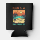 Familienurlaub in Punta Cana 2024 Dosenkühler (Vorderseite)