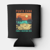 Familienurlaub in Punta Cana 2024 Dosenkühler (Rückseite)