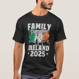 Familienurlaub Irland 2025 Beach Sommerurlaub T-Shirt