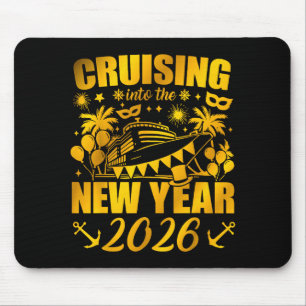 Familienurlaub Kreuzfahrtschiff 2026 Neujahrsparty Mousepad