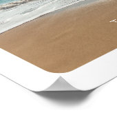 Familienurlaub Landschaftsposter Poster (Ecke)