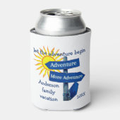 Familienurlaub Lasse Erlebnisbeginn Dosenkühler (Kanne Vorderseite)