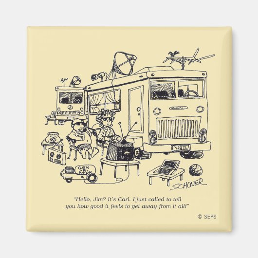 Familienurlaub Magnet (Vorne)