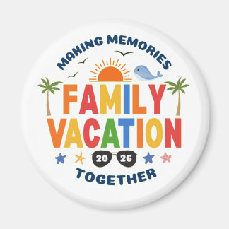 Familienurlaub Magnet