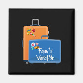 Familienurlaub Magnet (Vorne)
