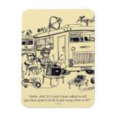 Familienurlaub Magnet (Vertikal)