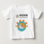 Familienurlaub Matching Reisen Baby T-shirt (Vorderseite)