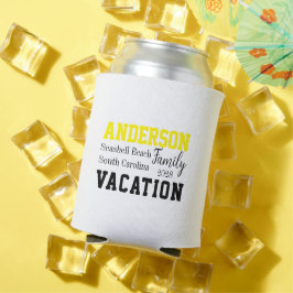 Familienurlaub Matching Sommer Dosenkühler