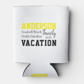 Familienurlaub Matching Sommer Dosenkühler (Vorderseite)