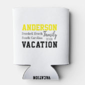 Familienurlaub Matching Sommer Dosenkühler (Rückseite)