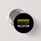 Familienurlaub Matching Sommertypografie Button (Vorne & Hinten)