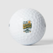 Familienurlaub Myrtle Beach 2024 Erinnerungen mach Golfball (Vorderseite)