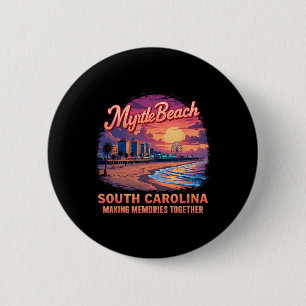 Familienurlaub Myrtle Beach 2025 Feiertag Sommer M Button