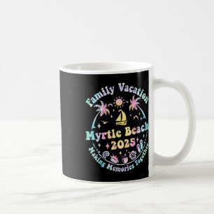 Familienurlaub Myrtle Beach 2025 Matching Sommer Kaffeetasse