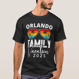 Familienurlaub Orlando 2025 Beach Sommerreise Mat T-Shirt