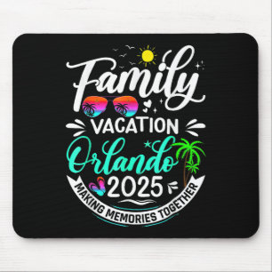 Familienurlaub Orlando 2025 Beach Sommerurlaub Mousepad