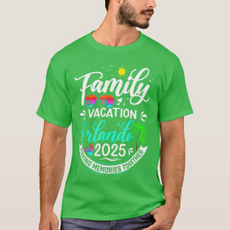 Familienurlaub Orlando 2025 Beach Sommerurlaub T-Shirt