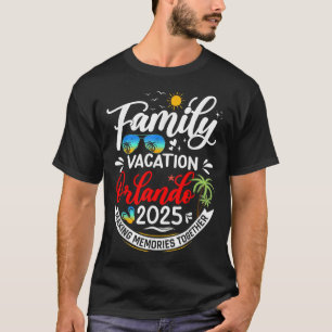 Familienurlaub Orlando 2025 Beach Sommerurlaub T-Shirt