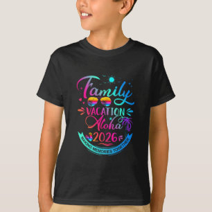 Familienurlaub Orlando 2026 Palm Tree Geschenk T-Shirt