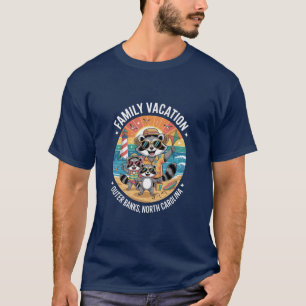 Familienurlaub Outer Banks North Carolina Match T-Shirt