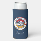 Familienurlaub Personalisiert halten Selters Dosenkühler (Seltzer Rückseite)