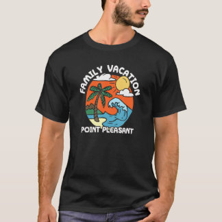 Familienurlaub Point Pleasant Beach New Jersey T-Shirt