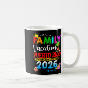 Familienurlaub puerto rico 2026 passend gruppe kaffeetasse