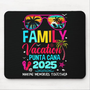 Familienurlaub Punta Cana 2025 Erinnerungen Schaff Mousepad