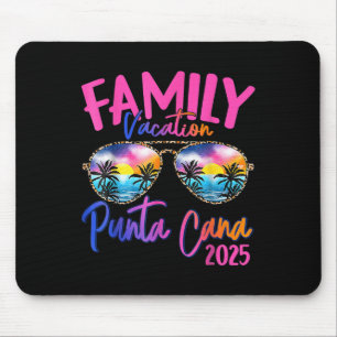 Familienurlaub Punta Cana 2025 Passendes Urlaubs-S Mousepad