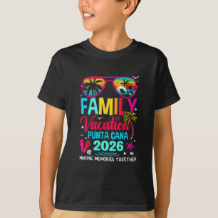 Familienurlaub Punta Cana 2026 Dominikanische Repu T-Shirt