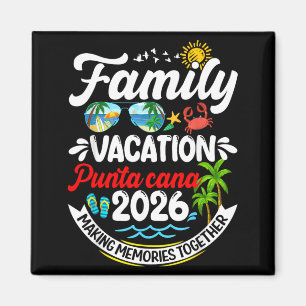 Familienurlaub Punta Cana 2026 Erinnerungen schaff Magnet